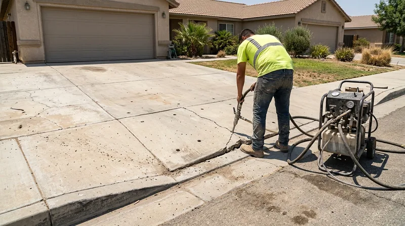 Concrete Leveling & Slab Lifting Bakersfield